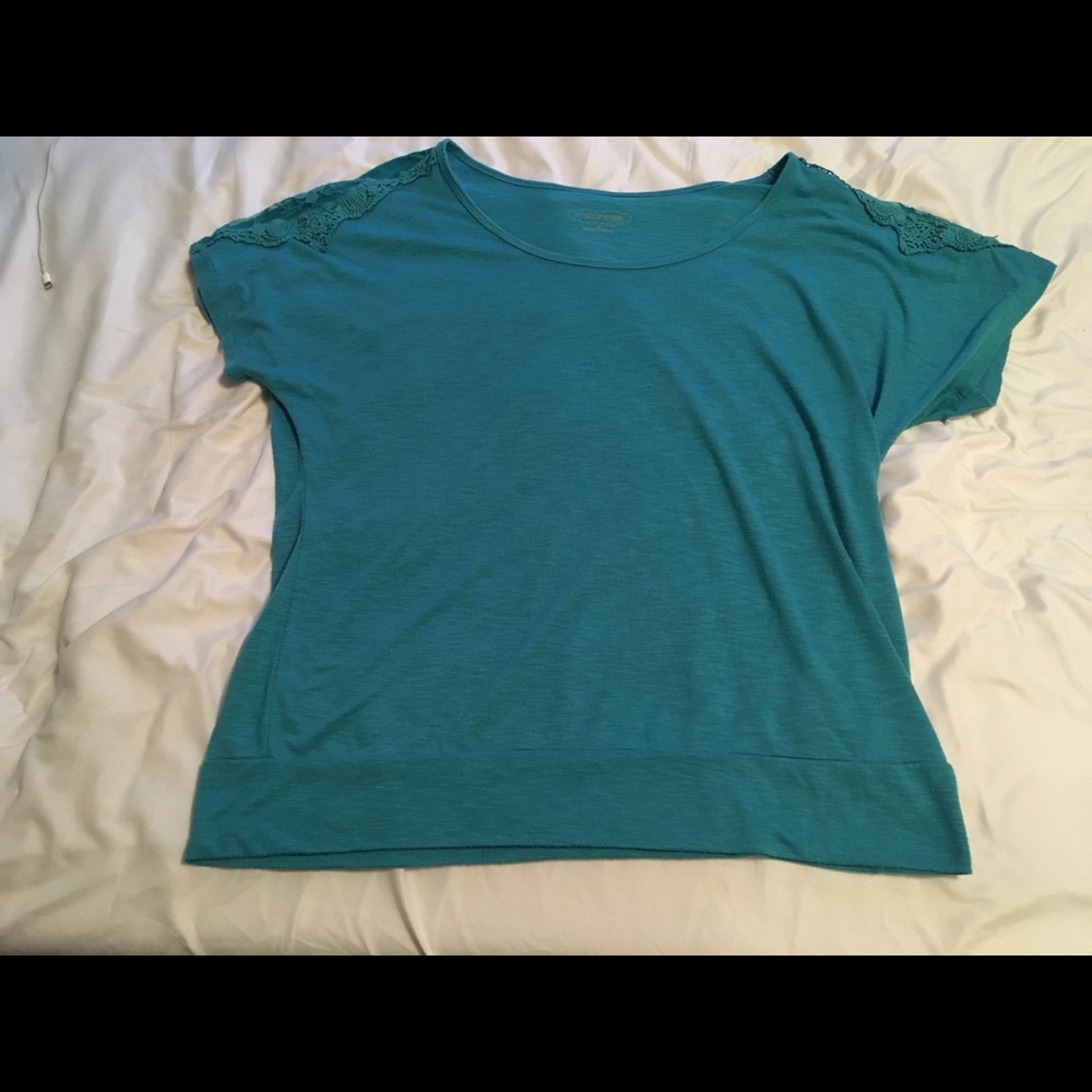 ~~SALE~~ Plus Size Maurices Lacey Short Sleeve Tee